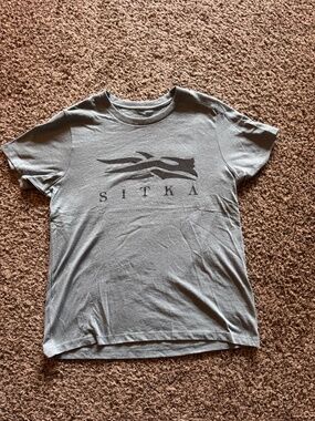 New Sitka Women's Icon Tee, Medium, Bluestone